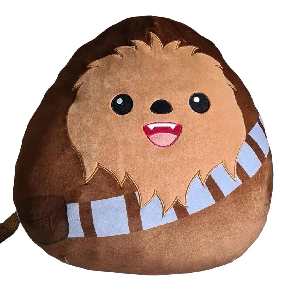 EUC Chewbacca Squishmallow 20" Chewy Star Wars HUGE Plush Pillow Wookiee - CLEAN